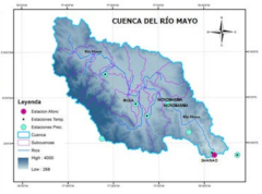 CEAP Centro Estudios Ambientales Perú Cuenca Río Mayo || http://ceap.org.pe/linea-de-ingenieria/desempeno-de-los-modelos-hidrologicos-swat-y-gr2m-en-la-cuenca-hidrografica-del-amazonas-en-peru-cuenca-del-rio-mayo/